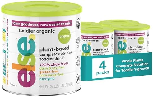 Amazon.com: Else Nutrition Organic Toddler Formula, Plant-Based ...