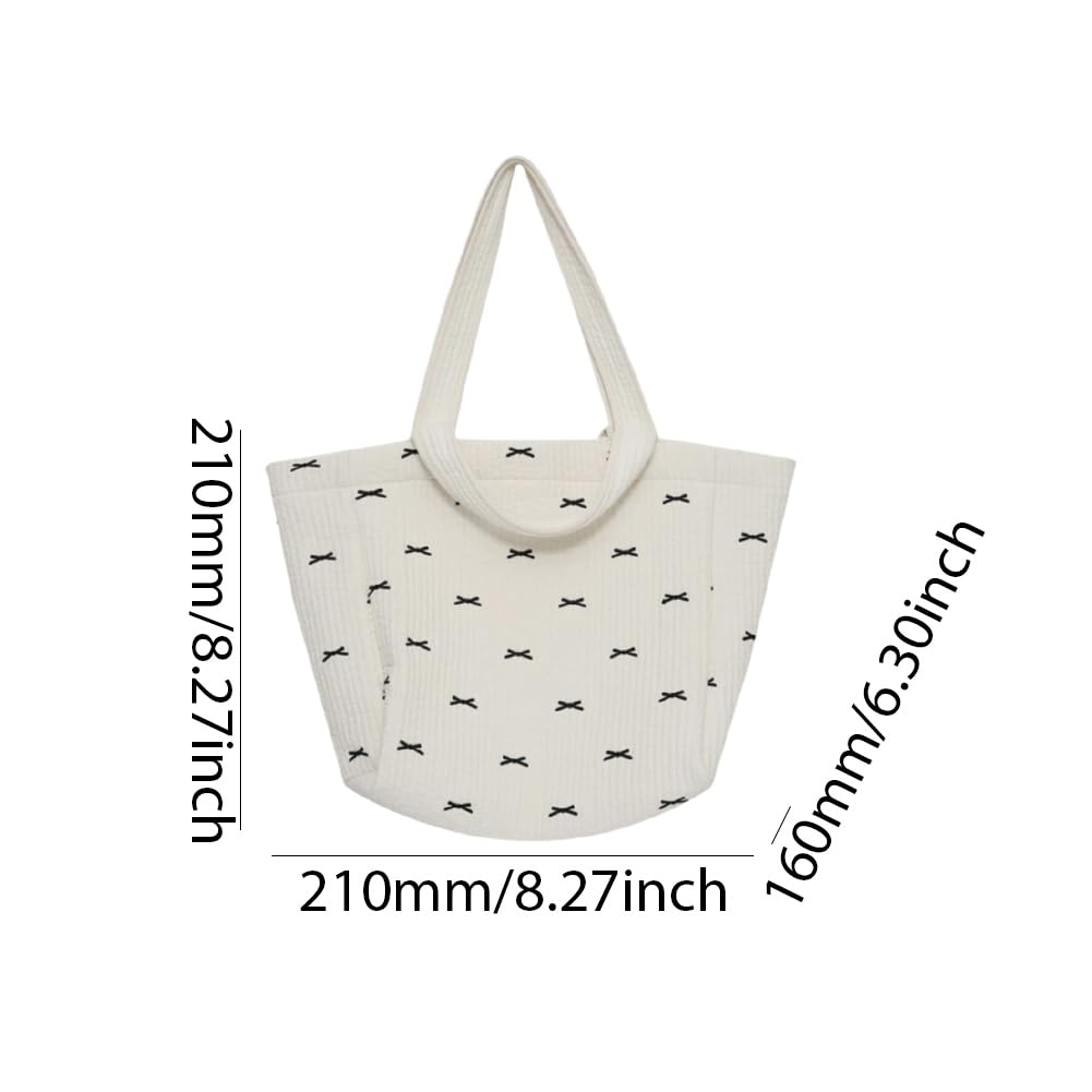 Bolso de hombro de gran capacidad con lindo bolso de mano, para viajes y hospital, ligero y elegante
