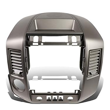 AMAZON - DNA Motoring ZTL-Y-0146 Center Dash Audio A/C Vent Surround Bezel w/Speaker Cover,Grey