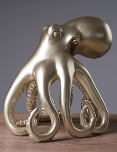 Estatua Decorativa Abstracción Pulpo 8.7 Pulgadas miniatura 5