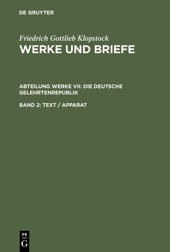Text / Apparat (German Edition)