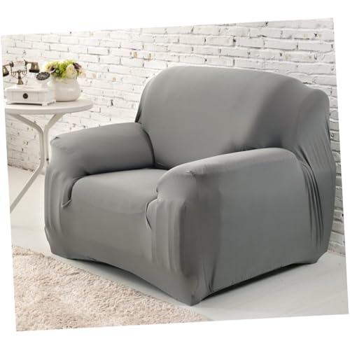 Funda de sofá antideslizante gris elástica Alipis protector de sofá para sillón tapizado 6