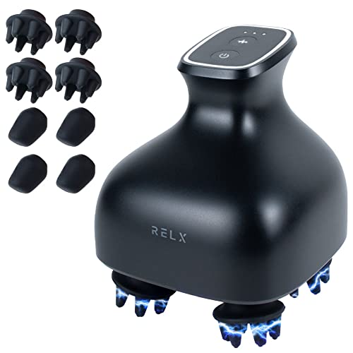 RELX EMS ヘッドスパ IPX7防水【日本企業企画】美容家電 頭皮ブラシ 頭皮ケア...