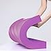 Pssopp Balance Training Foam Pad, High Resilience TPE Fitness Yoga Balance Mat for All Shapes and Sizes 40 X 33 X 5cm (Dark Rattan Purple)