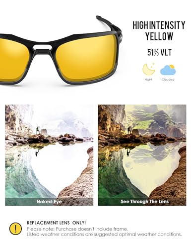 Image of BLAZERBUCK Polarized Replacement Lenses for Oakley Triggerman Sunglass OO9266