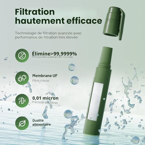 Paille filtrante 1000L