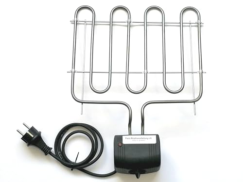 Peetz Elektroheizung Premium Original 2300 Watt für Peetz Räucherofen Räucherschrank