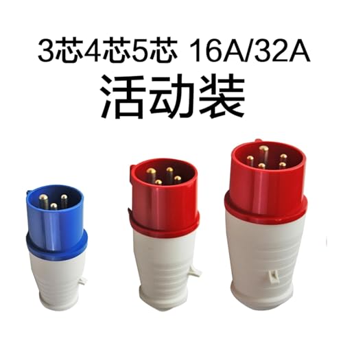 Conector industrial de 4 orificios con diseño robusto antidesgaste 6