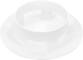 Happyyami 1pc Mushroom Roof Vent Chimney Flue Cap Easy Install Plastic Rain Cover for Chimney