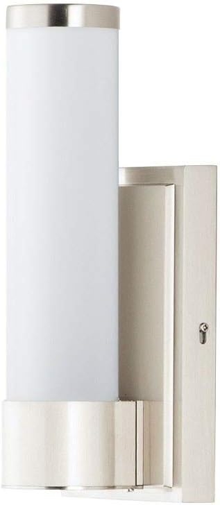 Maxim Optic-10.5-8W 1 LED Wall Sconce-10.5 inches high-Satin Nickel Finish