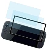 KPNS Switch 2 ブルーライトカット ガラスフィルム (2枚) + ガイド枠付き 国産硝子素材製 全面保護 強化ガラス Switch 2 保護 フィルム