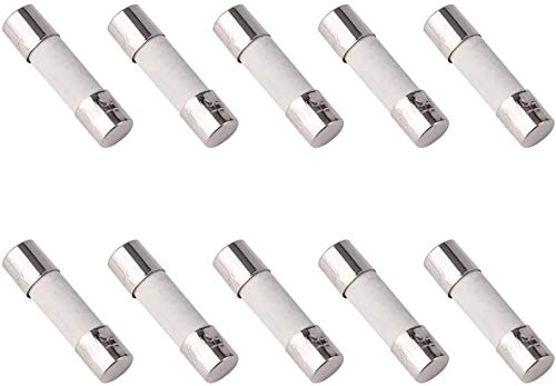 Fusible en Céramique - 5x20mm - Fusion Rapide - Fast - 250V (Lot de 5 Pièces, 1A) Cover