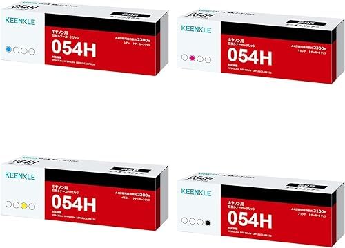 Amazon.co.jp: CRG-054H 4色セット トナーカートリッジ Canon キャノン 