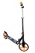 Muuwmi Scooter de Aluminio, 200 mm, Unisex Adulto, 116, Negro / Naranja, Talla única