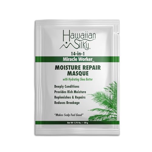 Hawaiian Silky 14 In 1 Miracle Worker Moisture Repair Masque 1.75 Oz (Pack of 3)