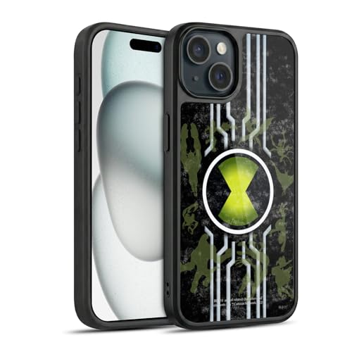 Coque Ben 10 iPhone 15 Antichoc Graphismes Omnitrix Protection Gel TPU