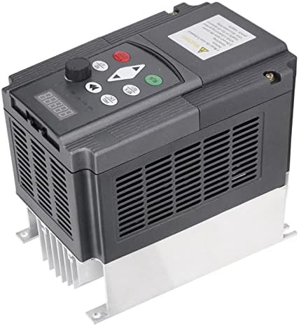 Zooke Variable Frequency Drive, VFD Speed Controller, Solar Inverter Photovoltaic Variable Frequency Inverter, 3 Phase VFD Speed Controller DC200‑400V Input 0‑220V Output