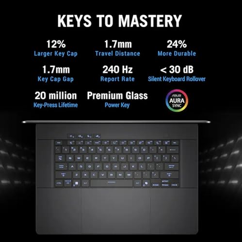 Image of ASUS ROG Zephyrus G16 Gaming Laptop 16.0 inch 2.5K 240Hz OLED Nebula Display