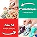 BEKILOLE Wooden Montessori Toys for Kids Toddler Number Puzzles Sorter Counting Shape Stacker Stacking Game Preschool Toys for Boy Girl Learning Education Math Blocks Boy & Girl Gifts and Beyond