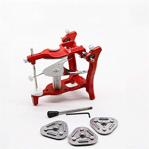 Articolatore in Gesso Regolabile per Bocca Piena Dentale per Odontotecnico Mascella Congiunta Modello di cavità Orale Articolatore Anatomico Strumenti di Laboratorio Dentale,Sensational421