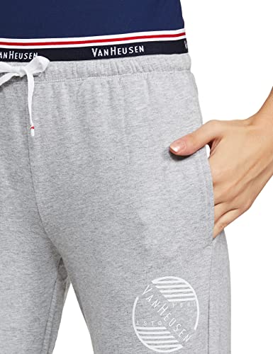 Image of Van Heusen Women High Rise Athleisure Antiviral Regular Fit Joggers - Body Hug, Moisture Wicking, Reflective Trim