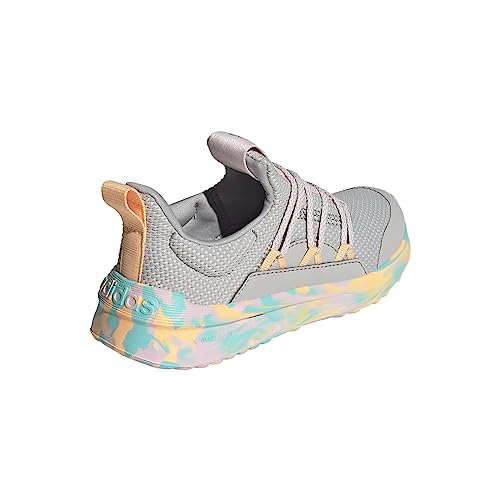 adidas Tênis de corrida unissex infantil Lite Racer Adapt 5.0, tamanho infantil pequeno e grande, de