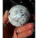 Jet Rainbow Moonstone Crystal Ball 50-55 mm – Healing Stone Sphere for Meditation, Reiki, Chakra Balancing, Energy Cleansing, Feng Shui, Spiritual Decor & Gift