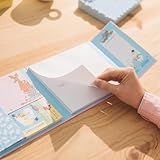 Grupo Erik Weekly Planner & Sticky Notes Set - Moomins Gifts | 5 Notepads In Different Sizes & Envelope | Cute Sticky Notes, Cute Stationery, Moomin Gifts Under 15 Pounds - Image 4
