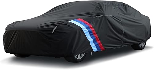 Miniatura 1 de WinPower Funda impermeable para automóvil para todo tipo de clima, 6 capas para exteriores, protección contra arañazos, protección completa con