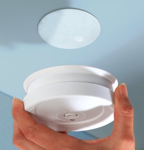 AS Schwabe Magnet for Safety Warning Sensor including Smoke Alarm CO Detector 90406, Silver - Image 2