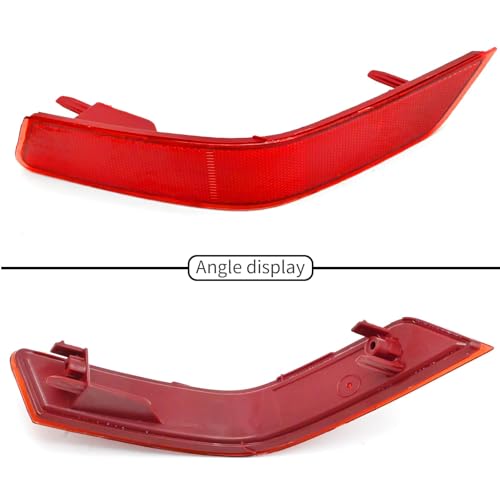 Image of Saihisday 265656FV0B Bumper Reflector, Rear Bumper Reflector Replacement for Nissan Rogue 2016-2020, Rear Left Light Reflector Cover Bumper