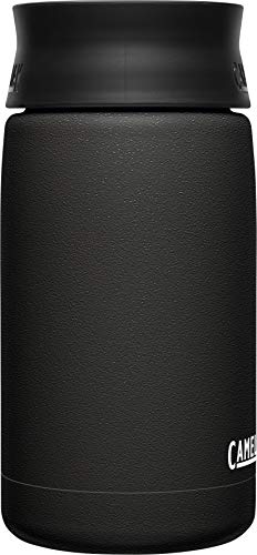Camelbak Hot Cap Travel Mug, Insulated Stainless Steel, Perfect For Taking Coffee Or Tea On The Go - Leak-Proof When Closed - 12Oz, Black #TOP3