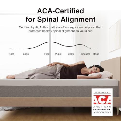 Novilla 12" Gel Memory Foam Queen Mattress - Medium Firm - Image 5