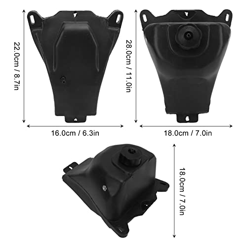 Kids Atv Fuel Tank With Black High Hardness Large Capacity Atv Gas Tank 50Cc 70Cc 90Cc 100Cc 110Cc 125Cc #TOP5
