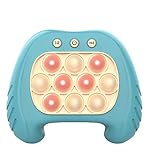 Bisenty Pop-Push-it-Gamecontroller | Bubble Sensory Zappelspielzeug | Elektronischer Whack Mole Fidget Controller | Fidgets Handheld-Spielekonsolen Dekompressionsspielzeug für Kinder Erwachsene