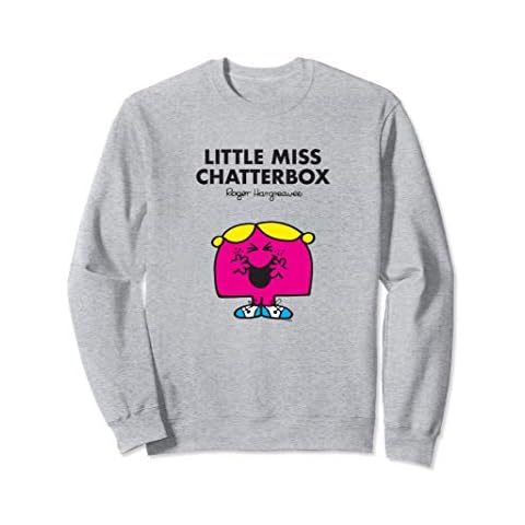 Mr. Men Little Miss Chatterbox Sweatshirt Cover
