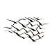 Deco 79 Metal Bird Home Wall Decor Flying Flock Of Wall Sculpture, Wall Art 45