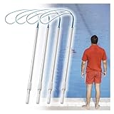 Pool-Sicherheitshaken Teleskop-Rettungshaken Für Pools, Teleskopstange Für Wasserrettung Für...