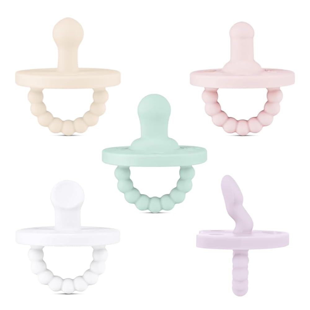 Ryan & Rose Cutie PAT Pacifier Teether (Starter Kit, Girl)