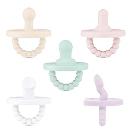 Ryan & Rose Cutie PAT Pacifier Teether (Starter Kit, Girl)