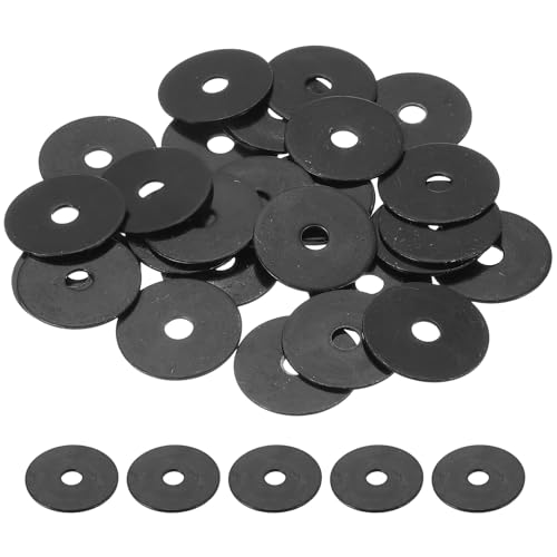 Rondelles plates uxcell anti-foncement pour stabiliser vos boulons desserr&eacute;s sur m&eacute;tal noir