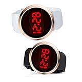 Montre LED : appuyez l'écran, la montre affichera l'heure, montre pour hommes