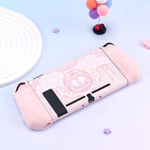 Image of GeekShare Protective Case Compatible with Switch Console and Joy Con- Slim Cover Case with Ergonomic Design for Switch Model- Star Wings (For Switch 2017)