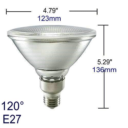 Lampadine LED PAR38 In Vetro 15W, Luce Diurna 6000K, E27, IP65, Per Esterni E Interni (equivalente 150W)