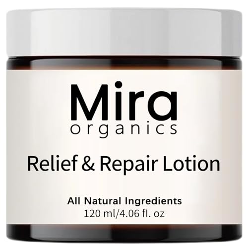 Mira organics Relief Repair Lotion, Cream With 100% Natural Ingredients | Intense Moisture | Non-greasy | Absorbs Fast | for Various Body Parts (1 PCS)