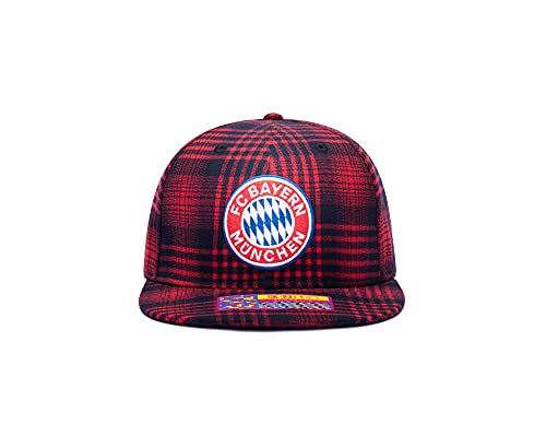 Fan Ink Bayern Munich Gorra Ajustable Snapback Roja/Azul miniatura 1
