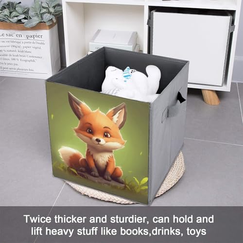 Boîtes de rangement pliables renard pour ranger rapidement vêtements, jeans et draps - 7