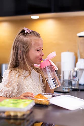 Trinkhalmflasche Jarlson Trinkflasche für Kinder aus Tritan 500ml