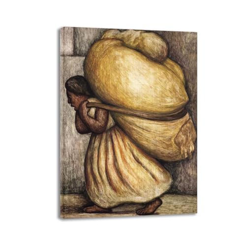 Reproduction tableau Diego Rivera : prestige d'une affiche sur toile encadrée premium
