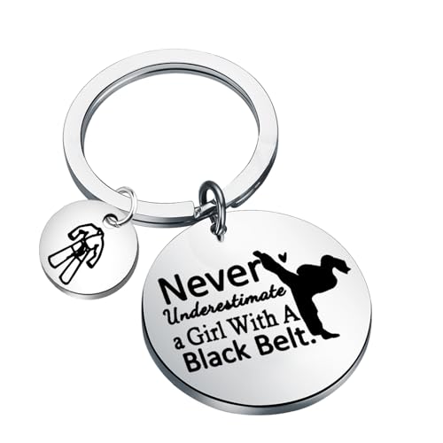 ENSIANTH Taekwondo Gifts Karate Black Belt Girls Gifts Karate Lover
